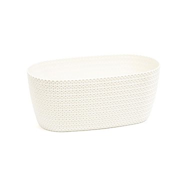 

LAMELA Truhlík JERSEY 38 x 18 cm, výška 16 cm, krémový