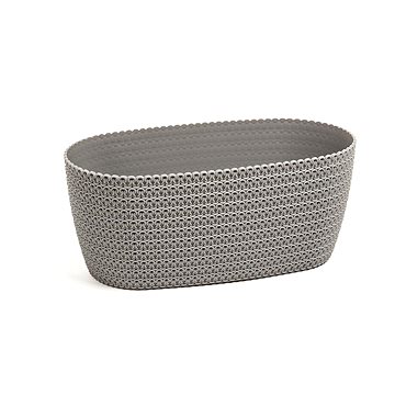 

LAMELA Truhlík JERSEY 38 x 18 cm, výška 16 cm, šedý