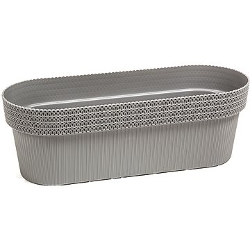 

LAMELA Truhlík JERSEY 50 x 19.5 cm, výška 17 cm, šedý