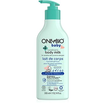 

OnlyBio Hypoalergenní tělové mléko pro miminka 300 ml