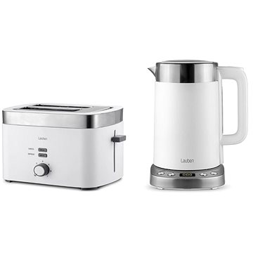 

Lauben Electric Kettle EK17WS + Lauben Toaster T17WS