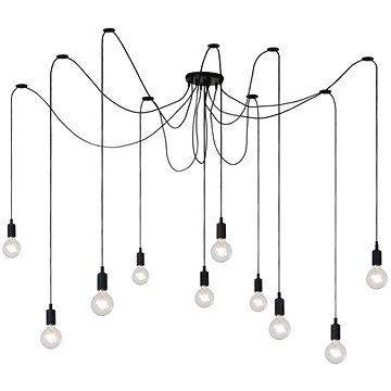 

Lucide 08408/10/30 - Závěsné svítidlo FIX MULTIPLE 10xE27/60W/230V