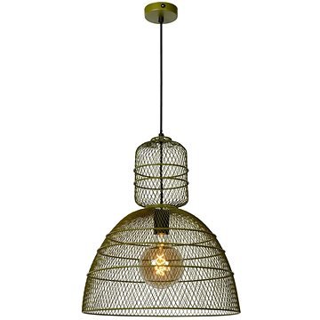

Lucide 78395/01/33 - Lustr na lanku GASSET 1xE27/60W/230V Zelená