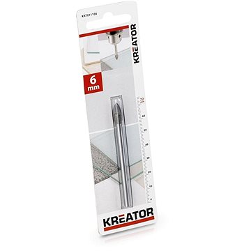 

KREATOR Vrták do obkladů, dlaždic a skla 6 x 72 mm KRT011104