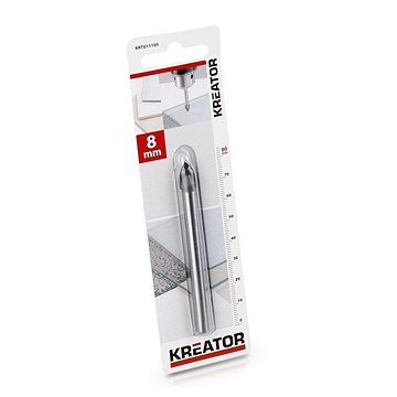 

KREATOR Vrták do obkladů, dlaždic a skla 8 x 80 mm KRT011105