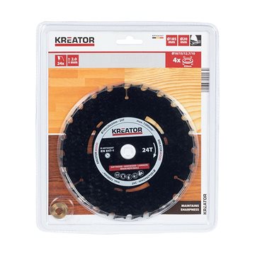 

KREATOR Pilový kotouč pro ponorné pily 185mm, 24T KRT020307