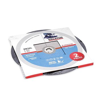 

KREATOR Řezný kotouč ocel 355 x 25,4 x 3,2mm 2ks KRT070180