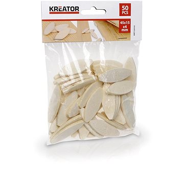 

KREATOR Spojovací lamela 45 x 15 x 4 mm (50 ks) KRT120101