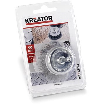 

KREATOR Ocelový kartáč na vrtačky 50mm KRT150102