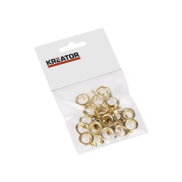

KREATOR Kroužky hliník 10mm 25ks KRT616108