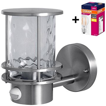 

Ledvance - LED Venkovní nástěnné svítidlo se senzorem ENDURA 1xE27/8W/230V IP44