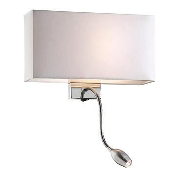 

Ideal Lux - Nástěnné svítidlo 1xE27/60W/230V + 1x1W/LED