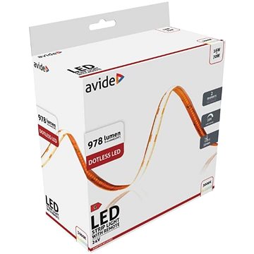 

AVIDE Set LED pásek 2 m s dálkovým ovládáním a napájecím zdrojem