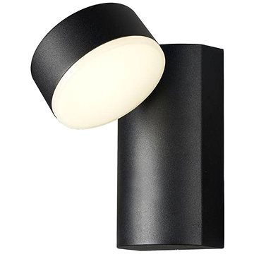 

AVIDE LED nástěnné svítidlo Siraz, otočná hlava, černé, denní světlo 12W