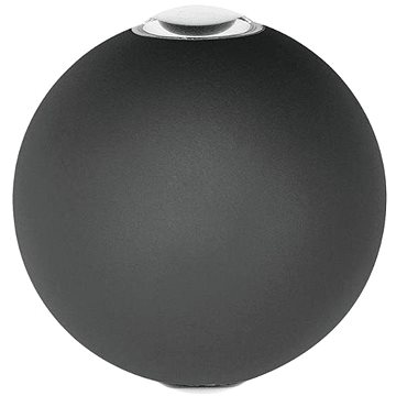 

AVIDE LED nástěnné svítidlo Cairo 2, černé, denní světlo 6W
