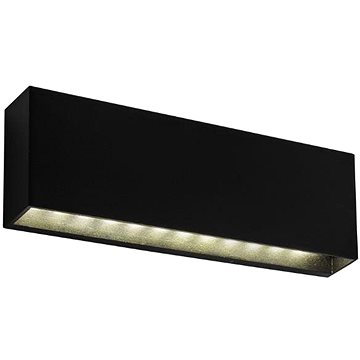 

AVIDE LED nástěnné svítidlo Melbourne, černé, teplé světlo 6W