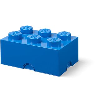 

LEGO úložný box 6, modrý