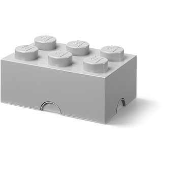 

LEGO úložný box 6, šedý