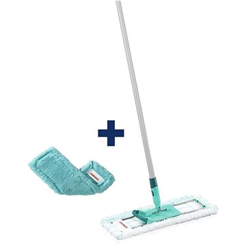 

LEIFHEIT Podlahový mop PROFI Micro Duo s kovovou tyčí + náhrada Static Plus ZDARMA 55169
