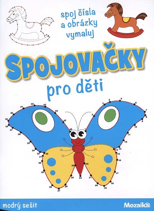 

Spojovačky pro děti - modrý sešit