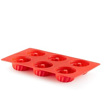 

LEKUE Forma na mini bábovky 6 ks Lékué Cup mini savarin