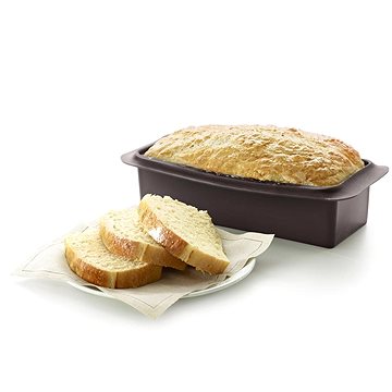 

LEKUE Silikonová forma na celozrnný chléb Lékué Sandwich Bread 25 cm
