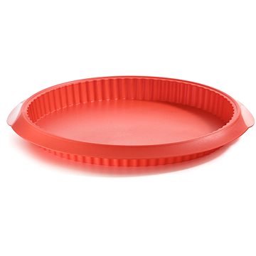 

LEKUE Silikonová zapékací forma na quiche Lékué Quiche 28 cm | červená