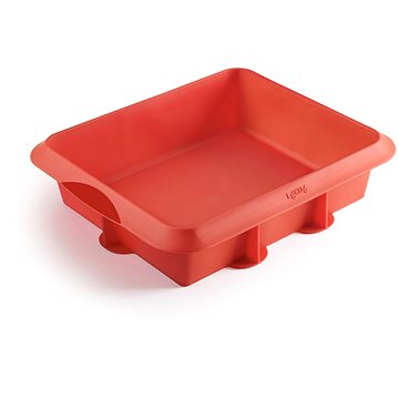 

LEKUE Silikonová zapékací forma na lasagne Lékué Lasagne Cake | červená