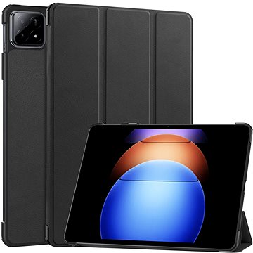 

Lenuo Leather flipové pouzdro pro Xiaomi Pad 6S Pro, černá