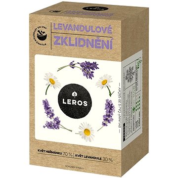 

LEROS Levandulové zklidnění 20x1g