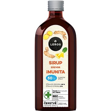 

Leros Sirup Zázvor Imunita 250ml