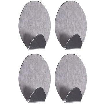 

DuraHome Koupelnový háček samolepicí 50 × 35mm, 4ks