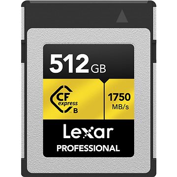 

Lexar CFexpress Pro Gold 512GB
