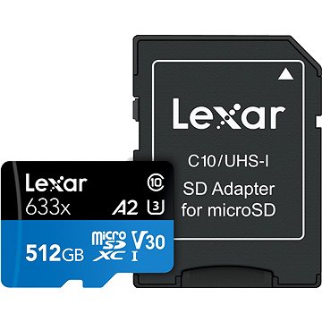 

Lexar microSDXC 633x 512GB