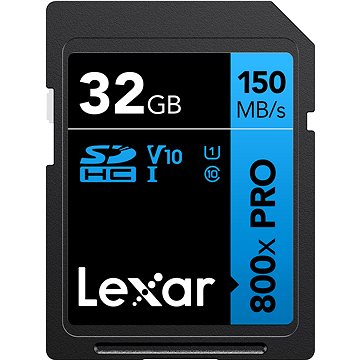

Lexar SDHC Pro 800x 32GB