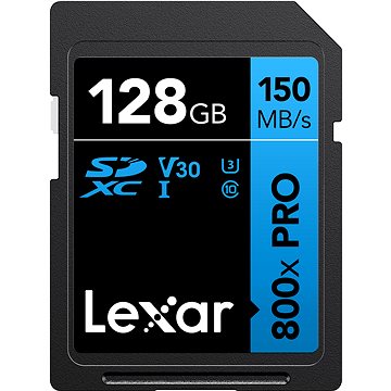 

Lexar SDXC Pro 800x 128GB
