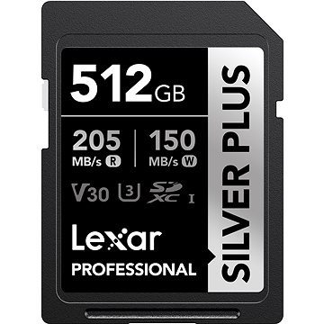 

Lexar SDXC Professional SILVER Plus 512GB