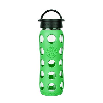 

Lifefactory Skleněná láhev 650 ml klasický uzávěr Moss