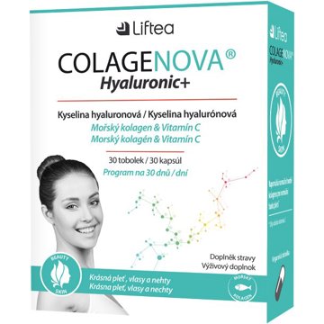 

Liftea Colagenova - Hyaluronic+, 30 tobolek