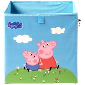 

Lifeney Úložný box Prasátko Peppa a Tomík 33 × 33 × 33 cm
