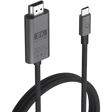 

LINQ 8K/60Hz USB-C to HDMI Pro Cable 2m - Space Grey