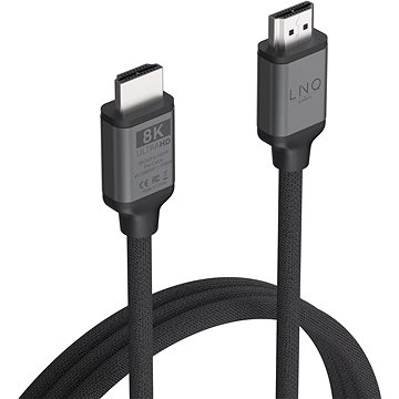 

LINQ 8K/60Hz PRO Cable HDMI to HDMI, Ultra Certified -2m - Space Grey
