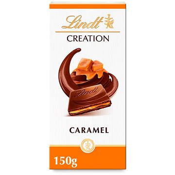 

Lindt Creation Mléčná čokoláda plněná karamelem 150 g