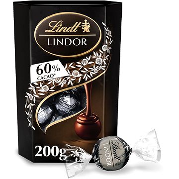 

Lindt Pralinky Hořká čokoláda 60% 200 g