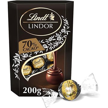 

Lindt Pralinky Hořká čokoláda 70% 200 g