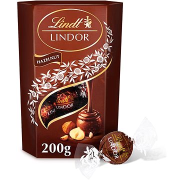 

LINDT Lindor Pralinky Lískový Oříšek 200 g
