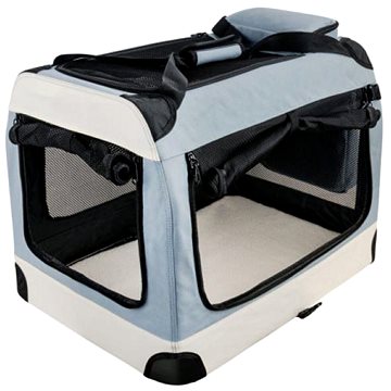 

MG Skládací transportní taška Carrier pro psy a kočky 60 × 42 cm, modrá