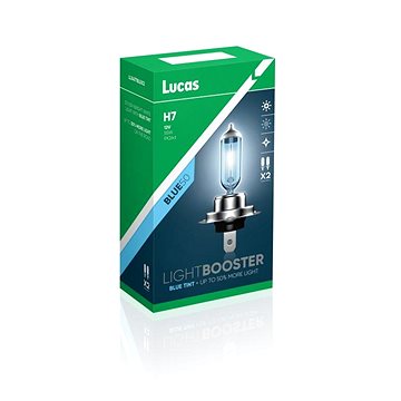 

Lucas LightBooster H7 12V 55W +50% Blue sada 2ks