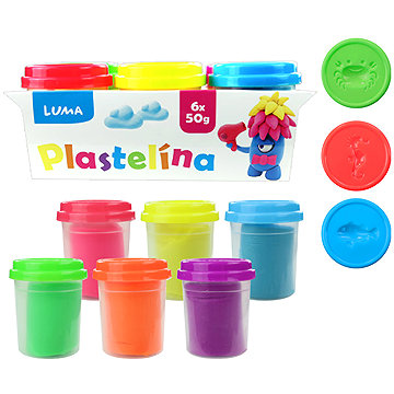 LUMA měkká v kelímku Neon, 6 x 50 g