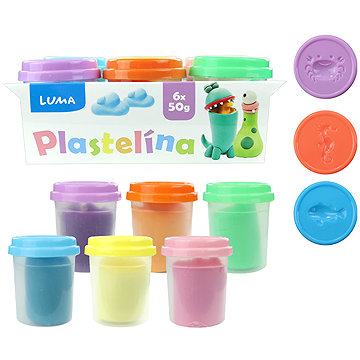 LUMA měkká v kelímku Pastel, 6 x 50 g